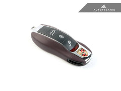 Kies-Motorsports AutoTecknic USA AutoTecknic Leather Key Remote Trim - Porsche G1 Key Remote Trim / Raspberry Purple