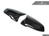 Kies-Motorsports AutoTecknic USA AutoTecknic M-Inspired Carbon Fiber Mirror Covers - F06/ F12/ F13 6-Series 15-18