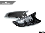 Kies-Motorsports AutoTecknic USA AutoTecknic M-Inspired Carbon Fiber Mirror Covers - F10 5-Series 14-16 F10 5-Series 2014-2016 (LCI)