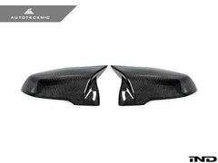 Kies-Motorsports AutoTecknic USA AutoTecknic M-Inspired Carbon Fiber Mirror Covers - F10 5-Series 14-16 F10 5-Series 2014-2016 (LCI)