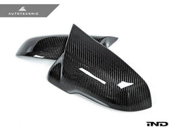 Kies-Motorsports AutoTecknic USA AutoTecknic M-Inspired Carbon Fiber Mirror Covers - F39 X2