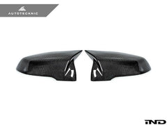 Kies-Motorsports AutoTecknic USA AutoTecknic M-Inspired Carbon Fiber Mirror Covers - F39 X2