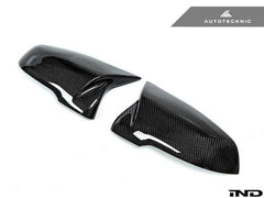 Kies-Motorsports AutoTecknic USA AutoTecknic M-Inspired Carbon Fiber Mirror Covers - F39 X2
