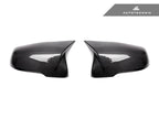 Kies-Motorsports AutoTecknic USA AutoTecknic M-Inspired Carbon Fiber Mirror Covers - F39 X2