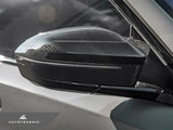 Kies-Motorsports AutoTecknic USA AutoTecknic M-Inspired Dry Carbon Mirror Cap Set - G60 5-Series | G70 7-Series
