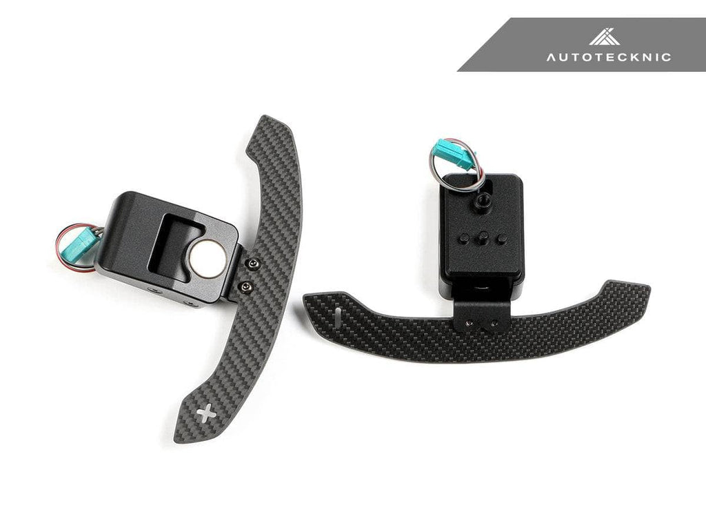 Kies-Motorsports AutoTecknic USA AutoTecknic Magnetic Corsa Shift Paddles - G60 5-Series G60 5-Series / Satin Carbon Finish