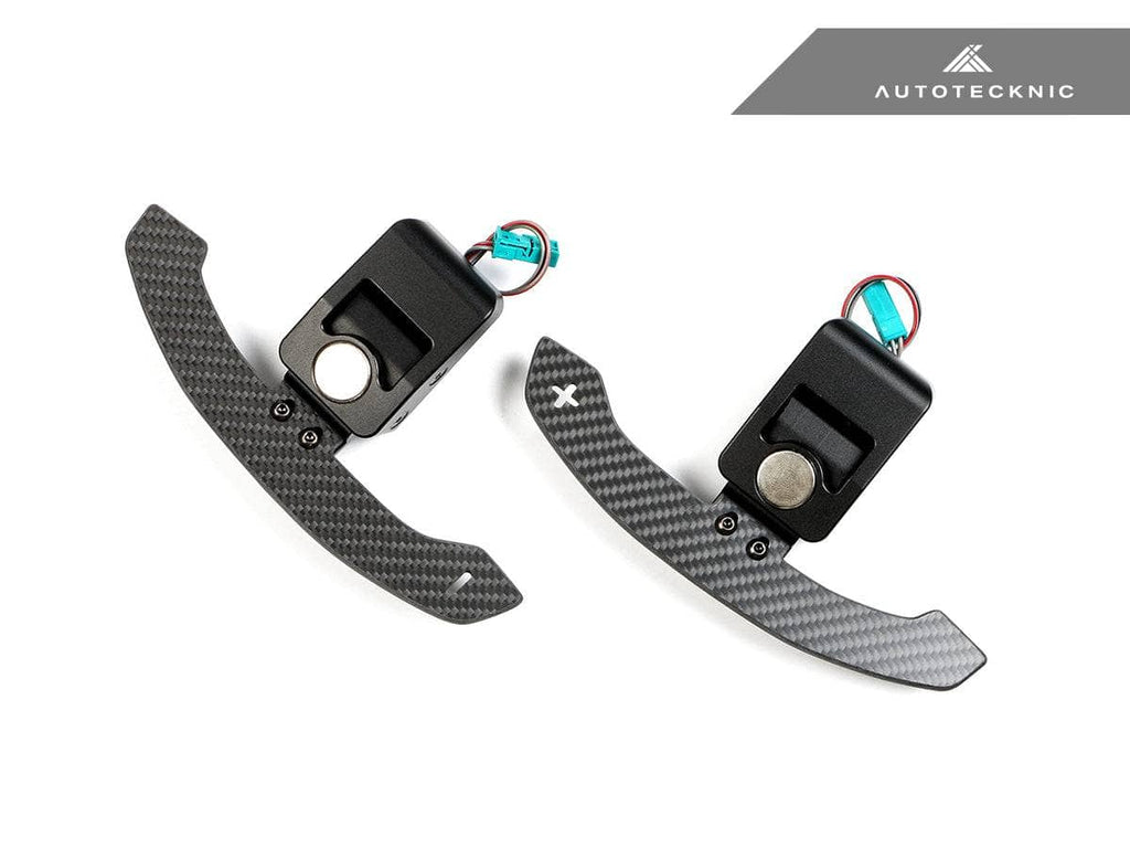 Kies-Motorsports AutoTecknic USA AutoTecknic Magnetic Corsa Shift Paddles - U11 X1 U11 X1 / Satin Carbon Finish