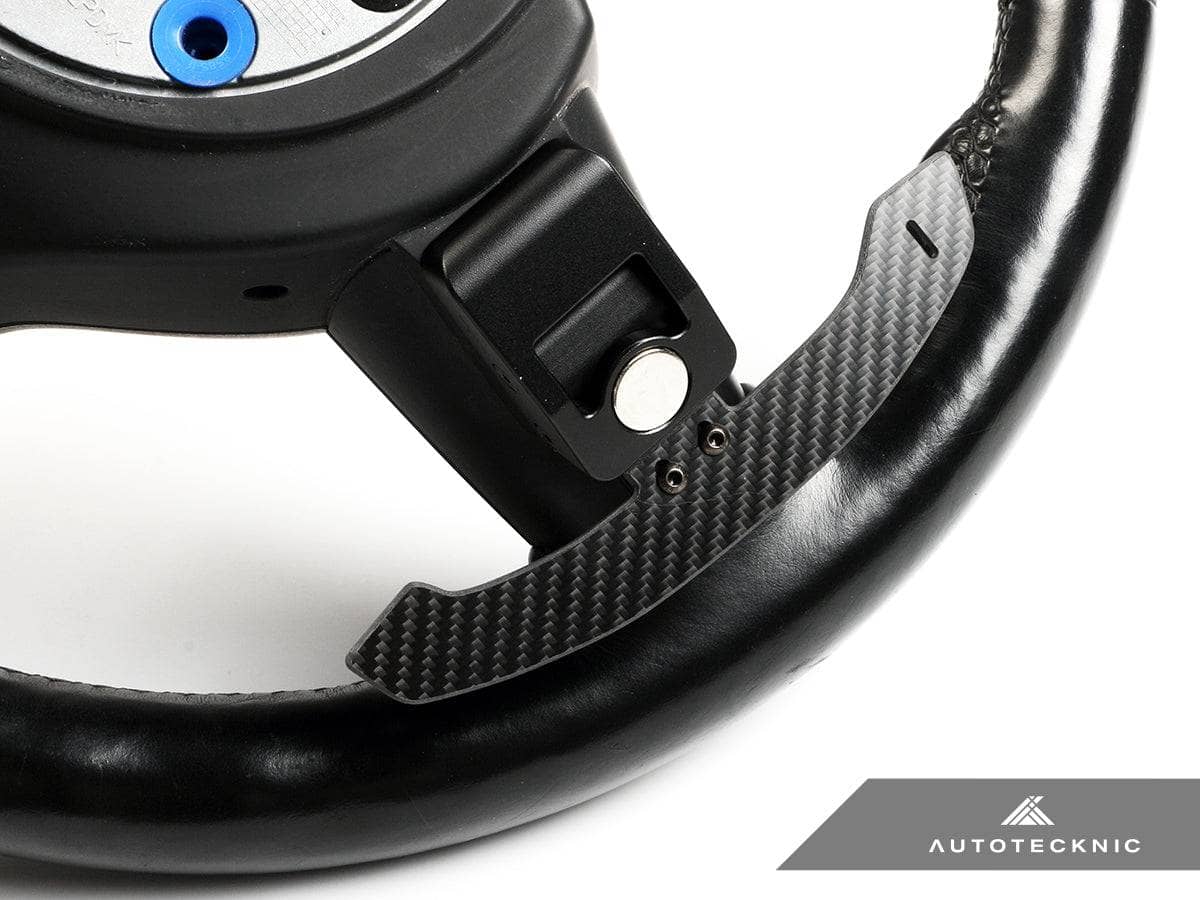 Kies-Motorsports AutoTecknic USA AutoTecknic Magnetic Corsa Shift Paddles - U11 X1 U11 X1 / Satin Carbon Finish