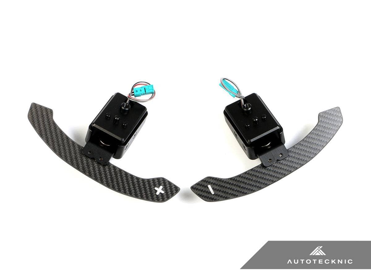 Kies-Motorsports AutoTecknic USA AutoTecknic Magnetic Corsa Shift Paddles - U11 X1 U11 X1 / Satin Carbon Finish
