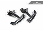 Kies-Motorsports AutoTecknic USA AutoTecknic Magnetic RS Shift Paddles - Porsche 992 | 971.2 | 95B.2 | 9Y0.2 992 GT3/ GT3 Touring / Yes - Blue Shift Indicators