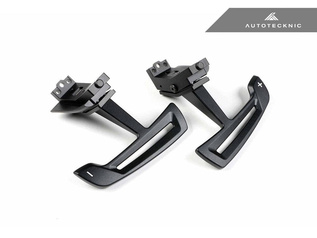 Kies-Motorsports AutoTecknic USA AutoTecknic Magnetic RS Shift Paddles - Porsche 992 | 971.2 | 95B.2 | 9Y0.2 992 GT3/ GT3 Touring / Yes - White Shift Indicators
