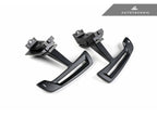 Kies-Motorsports AutoTecknic USA AutoTecknic Magnetic RS Shift Paddles - Porsche 992 | 971.2 | 95B.2 | 9Y0.2 992 GT3/ GT3 Touring / Yes - White Shift Indicators