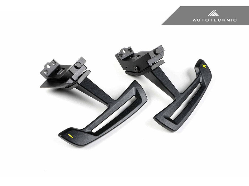 Kies-Motorsports AutoTecknic USA AutoTecknic Magnetic RS Shift Paddles - Porsche 992 | 971.2 | 95B.2 | 9Y0.2 992 GT3/ GT3 Touring / Yes - Yellow Shift Indicators