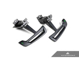 Kies-Motorsports AutoTecknic USA AutoTecknic Magnetic RS Shift Paddles - Porsche Vehicles 991.1 GT3 RS / Yes - Green Shift Indicators