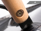 Kies-Motorsports AutoTecknic USA AutoTecknic Midcentury Dry Carbon Dowel-Leg Side Chair