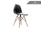 Kies-Motorsports AutoTecknic USA AutoTecknic Midcentury Dry Carbon Dowel-Leg Side Chair