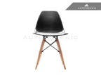 Kies-Motorsports AutoTecknic USA AutoTecknic Midcentury Dry Carbon Dowel-Leg Side Chair