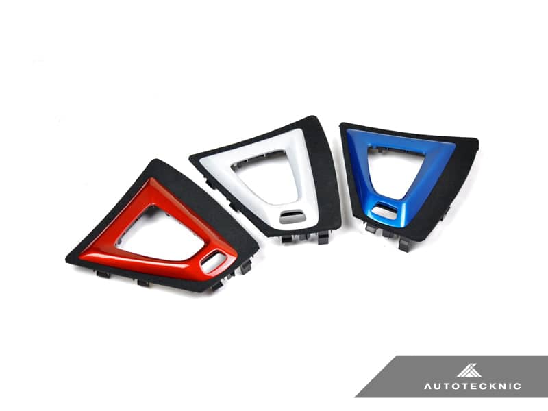 Kies-Motorsports AutoTecknic USA AutoTecknic Painted Alcantara Shift Console Trim - F87 M2 Competition | M2 CS