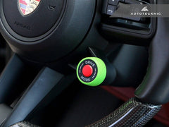Kies-Motorsports AutoTecknic USA AutoTecknic Painted Drive Mode Selector Switch Dial - Porsche Lizard Green / Cayenne 24-25 (9Y0.2) - Variant B