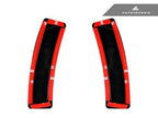 Kies-Motorsports AutoTecknic USA AutoTecknic Painted Front Bumper Reflectors - BMW F30 3-Series M Sport