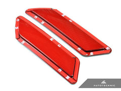 Kies-Motorsports AutoTecknic USA AutoTecknic Painted Front Bumper Reflectors - BMW F30 3-Series (Non-M Sport)