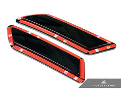 Kies-Motorsports AutoTecknic USA AutoTecknic Painted Front Bumper Reflectors - BMW F30 3-Series (Non-M Sport)