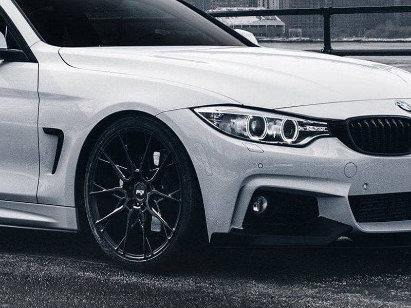 Kies-Motorsports AutoTecknic USA AutoTecknic Painted Front Bumper Reflectors - BMW F32/ F33/ F36 4-Series