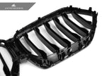 Kies-Motorsports AutoTecknic USA AutoTecknic Painted Glazing Black Front Grille - G06 X6 LCI G06 X6 LCI 2024-Up / Gloss Black