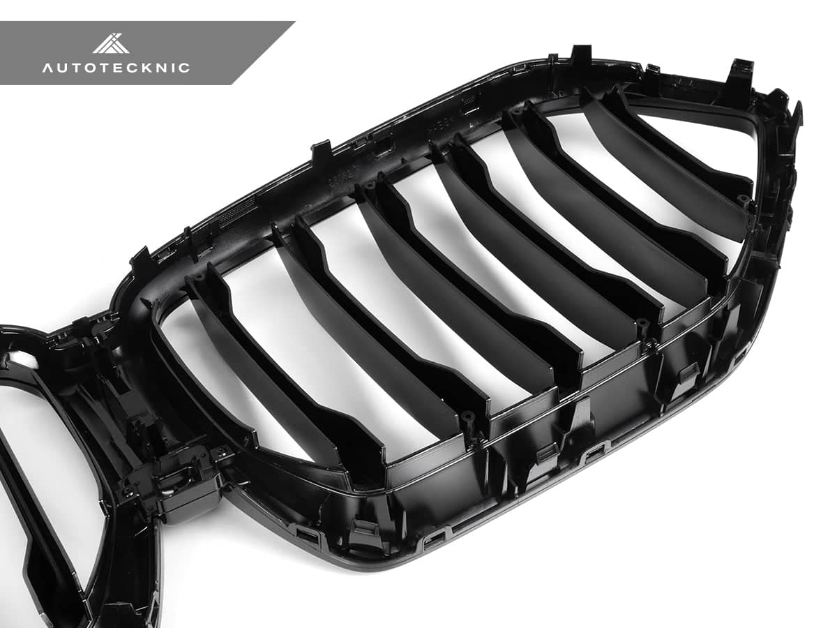 Kies-Motorsports AutoTecknic USA AutoTecknic Painted Glazing Black Front Grille - G06 X6 LCI G06 X6 LCI 2024-Up / Gloss Black