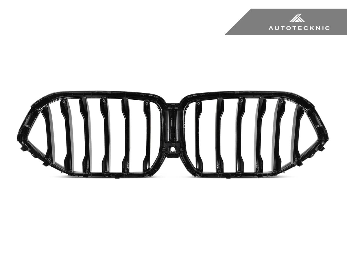 Kies-Motorsports AutoTecknic USA AutoTecknic Painted Glazing Black Front Grille - G06 X6 LCI G06 X6 LCI 2024-Up / Gloss Black