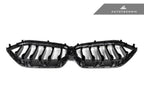 Kies-Motorsports AutoTecknic USA AutoTecknic Painted Glazing Black Front Grille - G06 X6 LCI G06 X6 LCI 2024-Up / Gloss Black