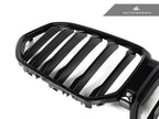 Kies-Motorsports AutoTecknic USA AutoTecknic Painted Glazing Black Front Grille - G06 X6 LCI G06 X6 LCI 2024-Up / Gloss Black