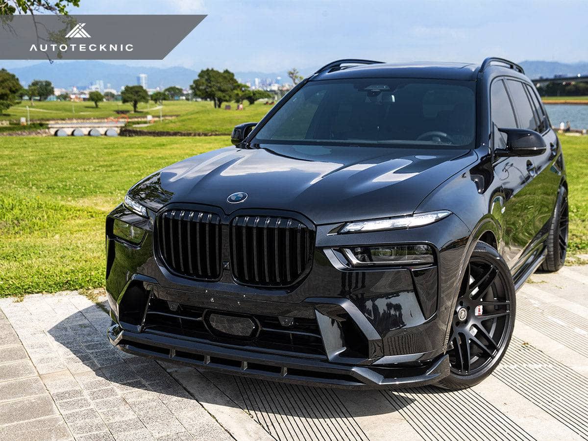 Kies-Motorsports AutoTecknic USA AutoTecknic Painted Glazing Black Front Grille - G07 X7 LCI