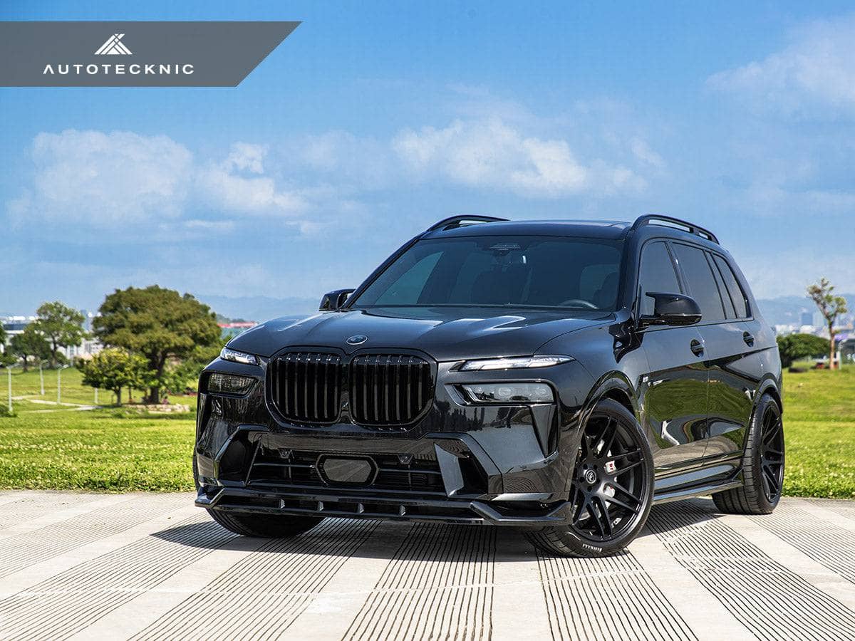 Kies-Motorsports AutoTecknic USA AutoTecknic Painted Glazing Black Front Grille - G07 X7 LCI