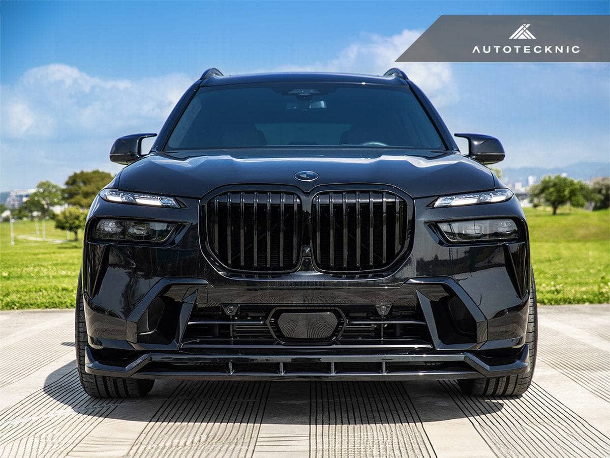 AutoTecknic Painted Glazing Black Front Grille - G07 X7 LCI Secondary image
