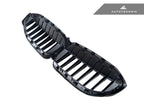 Kies-Motorsports AutoTecknic USA AutoTecknic Painted Glazing Black Front Grille - G20 3-Series Pre-LCI