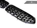 Kies-Motorsports AutoTecknic USA AutoTecknic Painted Glazing Black Front Grille Set - G29 Z4