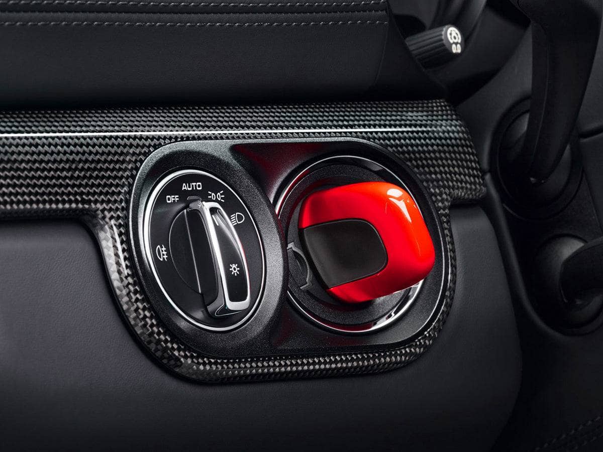 AutoTecknic Painted Ignition Switch Plug - Porsche Entry & Drive - Boxster | Cayman | 911 | Cayenne | Panamera | Macan Secondary image