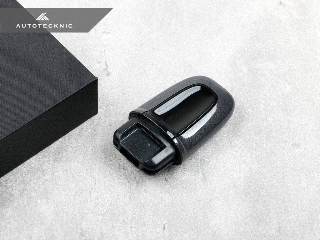 Kies-Motorsports AutoTecknic USA AutoTecknic Painted Ignition Switch - Porsche Agate Gray / Boxster Models 2013-2023 / Yes - I have the Entry & Drive Option