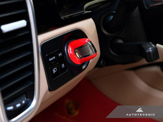 Kies-Motorsports AutoTecknic USA AutoTecknic Painted Ignition Switch - Porsche Panamera 2017-2024 | Cayenne 2019-2023