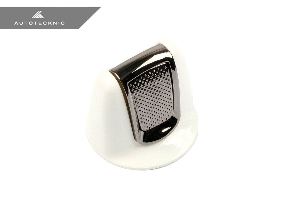 Kies-Motorsports AutoTecknic USA AutoTecknic Painted Ignition Switch - Porsche Panamera 2017-2024 | Cayenne 2019-2023 White / Panamera 2017-2024 (971 and 971.2) / Yes - I have the Entry & Drive Option