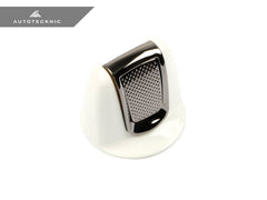 Kies-Motorsports AutoTecknic USA AutoTecknic Painted Ignition Switch - Porsche Panamera 2017-2024 | Cayenne 2019-2023 White / Panamera 2017-2024 (971 and 971.2) / Yes - I have the Entry & Drive Option