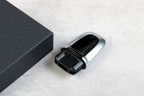 Kies-Motorsports AutoTecknic USA AutoTecknic Painted Ignition Switch - Porsche Pearl Chrome / Boxster Models 2013-2023 / Yes - I have the Entry & Drive Option