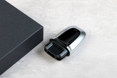 Kies-Motorsports AutoTecknic USA AutoTecknic Painted Ignition Switch - Porsche Pearl Chrome / Boxster Models 2013-2023 / Yes - I have the Entry & Drive Option