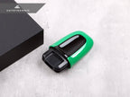 Kies-Motorsports AutoTecknic USA AutoTecknic Painted Ignition Switch - Porsche Python Green / Boxster Models 2013-2023 / Yes - I have the Entry & Drive Option