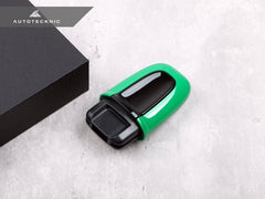 Kies-Motorsports AutoTecknic USA AutoTecknic Painted Ignition Switch - Porsche Python Green / Boxster Models 2013-2023 / Yes - I have the Entry & Drive Option