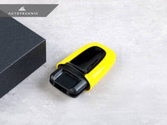 Kies-Motorsports AutoTecknic USA AutoTecknic Painted Ignition Switch - Porsche Racing Yellow / Boxster Models 2013-2023 / Yes - I have the Entry & Drive Option