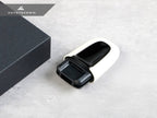 Kies-Motorsports AutoTecknic USA AutoTecknic Painted Ignition Switch - Porsche White / Boxster Models 2013-2023 / Yes - I have the Entry & Drive Option