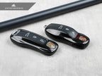 Kies-Motorsports AutoTecknic USA AutoTecknic Painted Key Remote Trim - Porsche (G1) Black Metallic