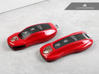 Kies-Motorsports AutoTecknic USA AutoTecknic Painted Key Remote Trim - Porsche (G1) Carmine Red